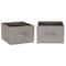 Household Essentials 11.5" Open Storage Box, 2ct.